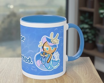 Taza de dos tonos Sea Fairy, 11 oz / Cookie Run