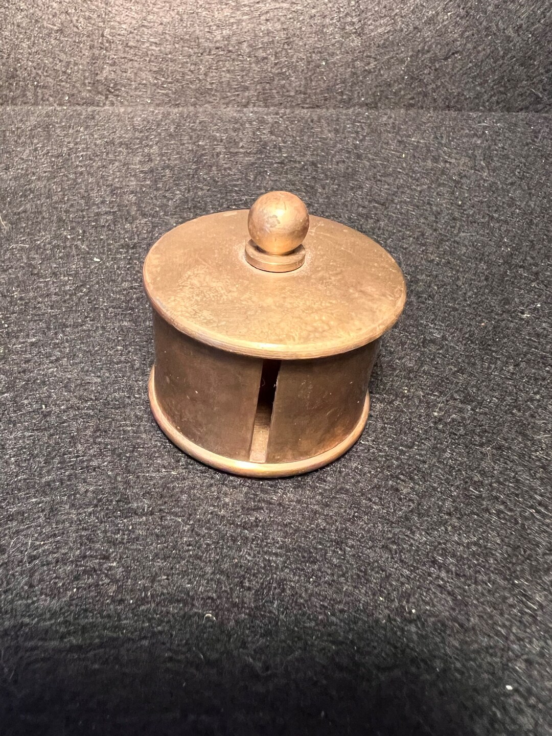 Vintage Brass Stamp Roll Holder Etsy