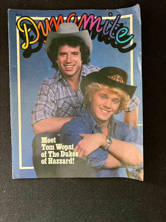 Dynamite Magazine 1981 dukes of Hazzard Bonus Story on Michael Jackson.no Poster Does Have Dynamite Seal of Approval Iron On. Etsy