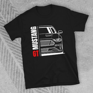 Front Mustang GT S550 Unisex T-Shirt // Facelift 2018 - 2023 Mustang Gift