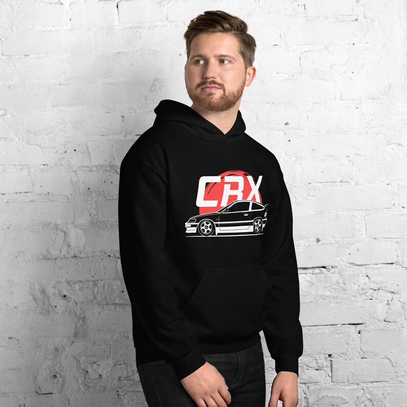 JDM CRX Unisex Hoodie // Jdm Racing Car Automotive Apparel Etsy
