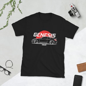 The Genesis Coupe Unisex T-Shirt // Racing, Automotive Apparel for Car Guys, Gift for KDM Lover