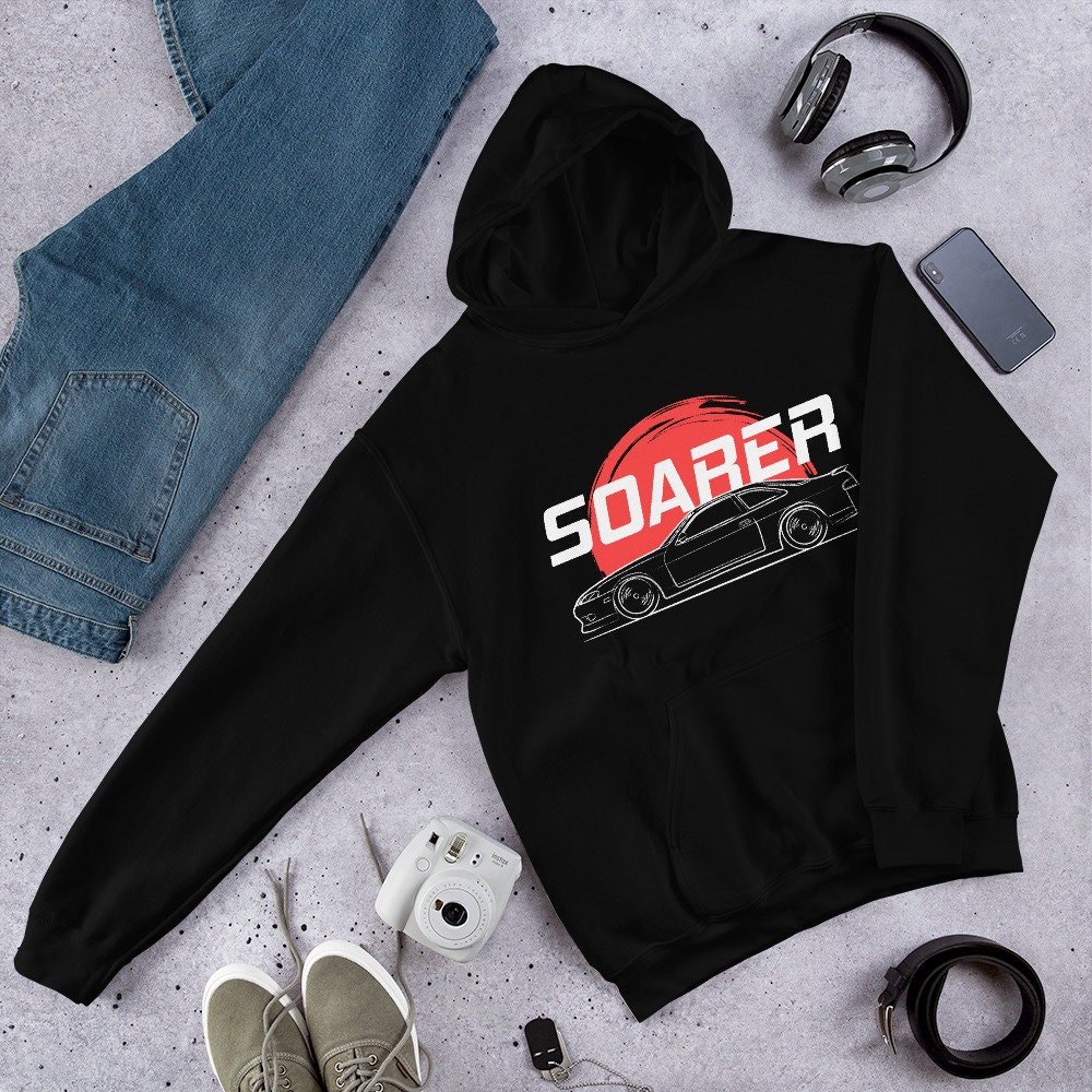 JDM Soarer Z30 MK1 Unisex Hoodie // UZZ30 JZZ30 Car, Automotive Apparel for Car Guys, Gift for Z30 enthusiasts