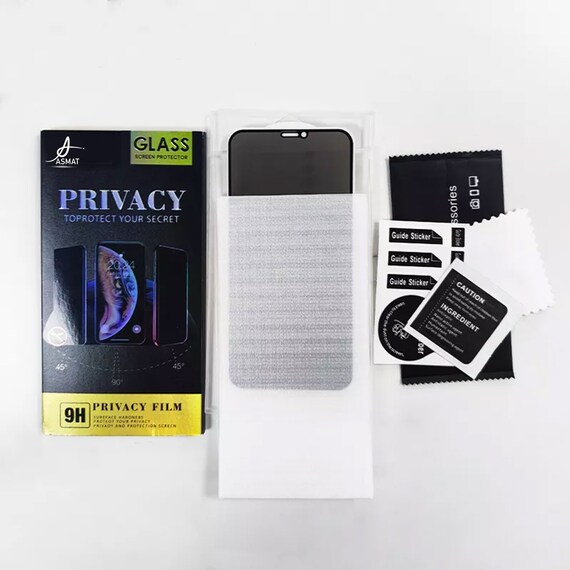 Protectores de pantalla de privacidad para IPhone 12 11 13 Pro Max
