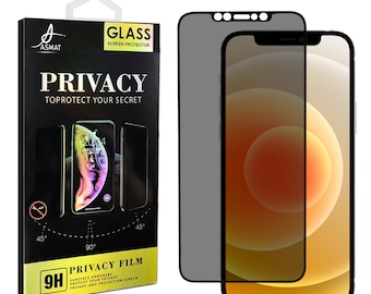 Privacy Ceramic Glass Screen Protector for iPhone 13 12 11 Pro Max
