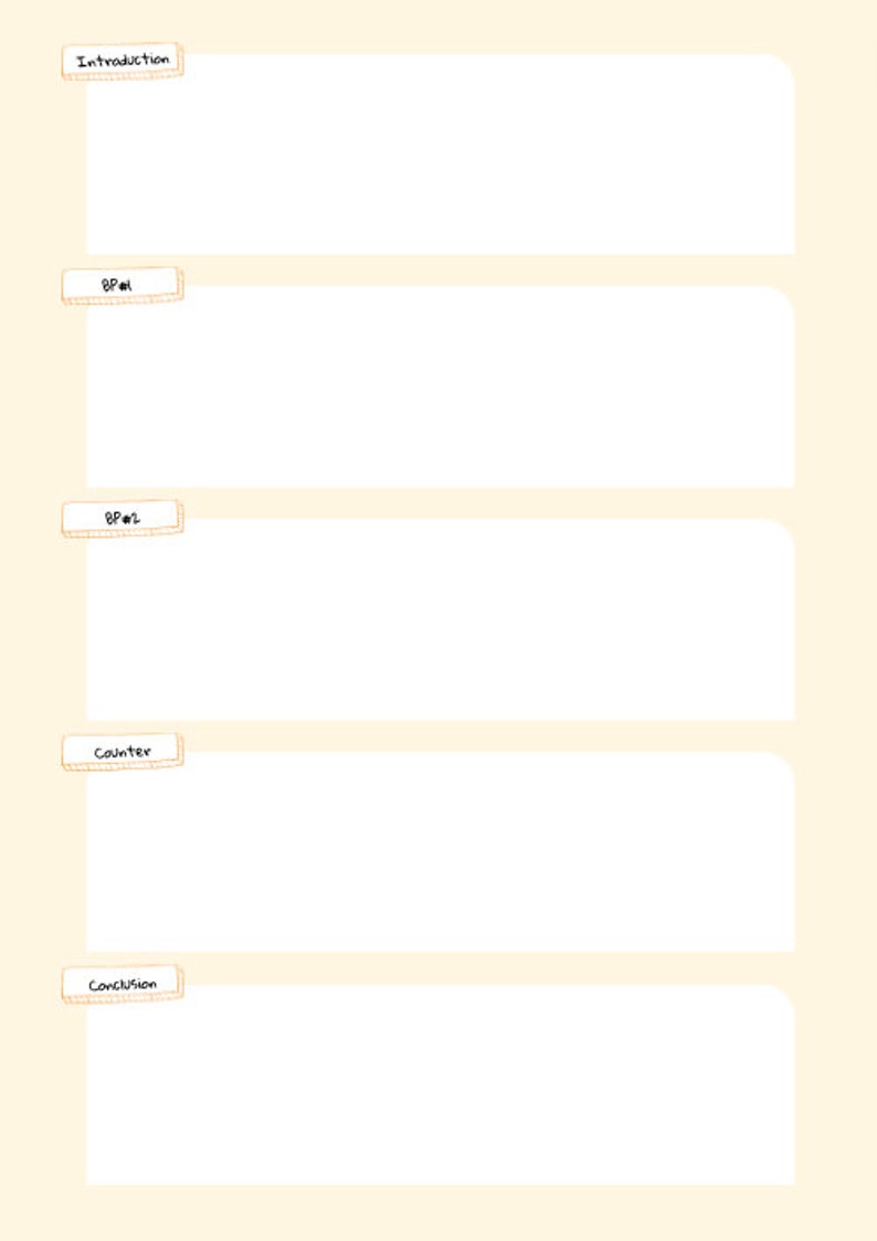 Persuasive Writing Planning Sheet - Etsy