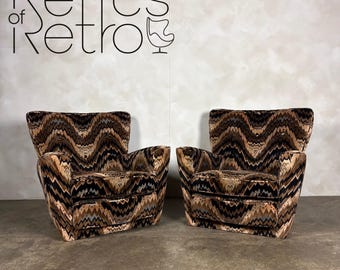 Howard Keith Original Pair Of Helmsdale Armchairs HK Diplomat Mid Century Vintage Retro MCM