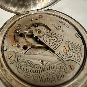 Antique Waltham Pocket Watch - Etsy