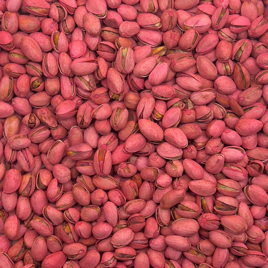 Red Pistachios dry Roasted & Salted Etsy