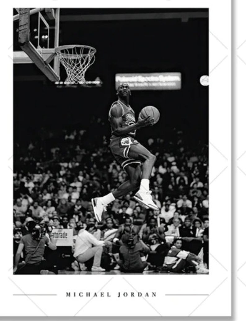 Black and White Photos of Historic Moments in Sports and the Athletes Who Created them, Sports History Nordic Room Decor Michael Jordan