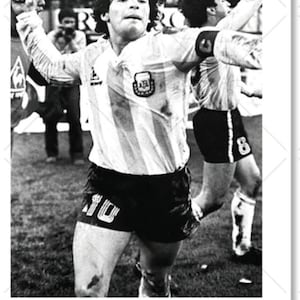 Black and White Photos of Historic Moments in Sports and the Athletes Who Created them, Sports History Nordic Room Decor Diego Maradona