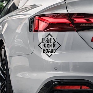 Baby on board sticker funny/ baby on board sticker meaning/ baby on board sticker boy/ baby on board sticker girld/ sticker on car.
