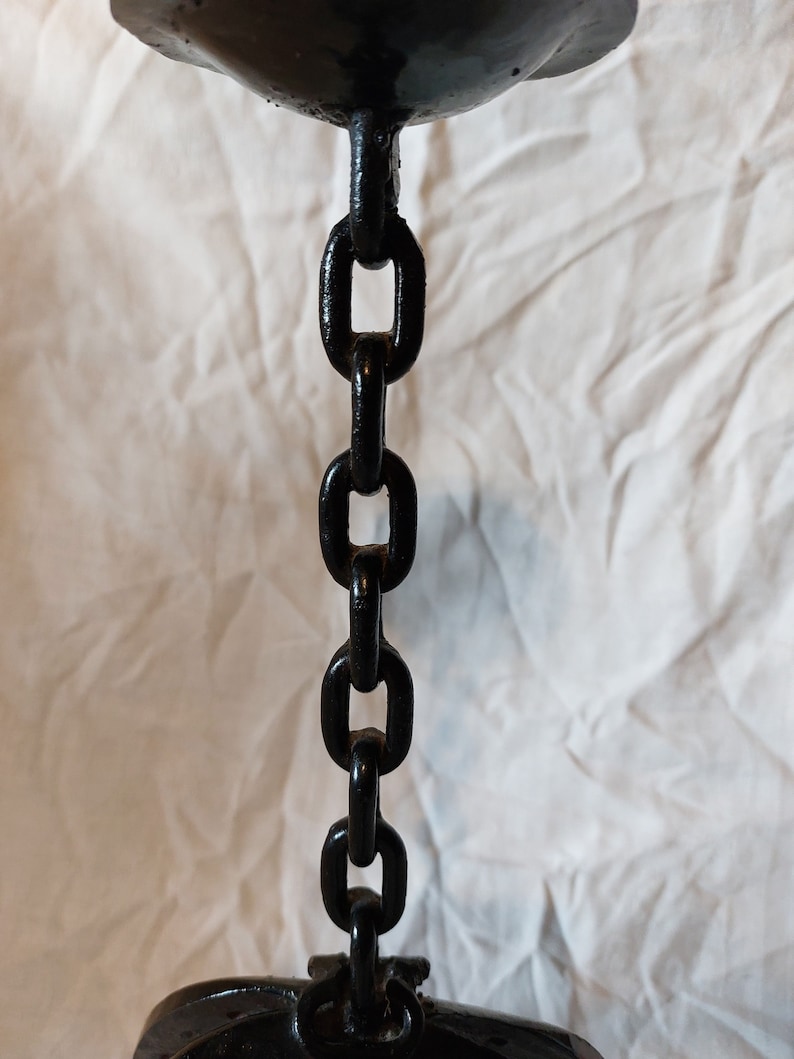 Unique Hand Wrought Iron Candle Holder With Horseshoe Etsy