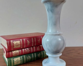 Elegant Vintage Solid Soapstone Vase