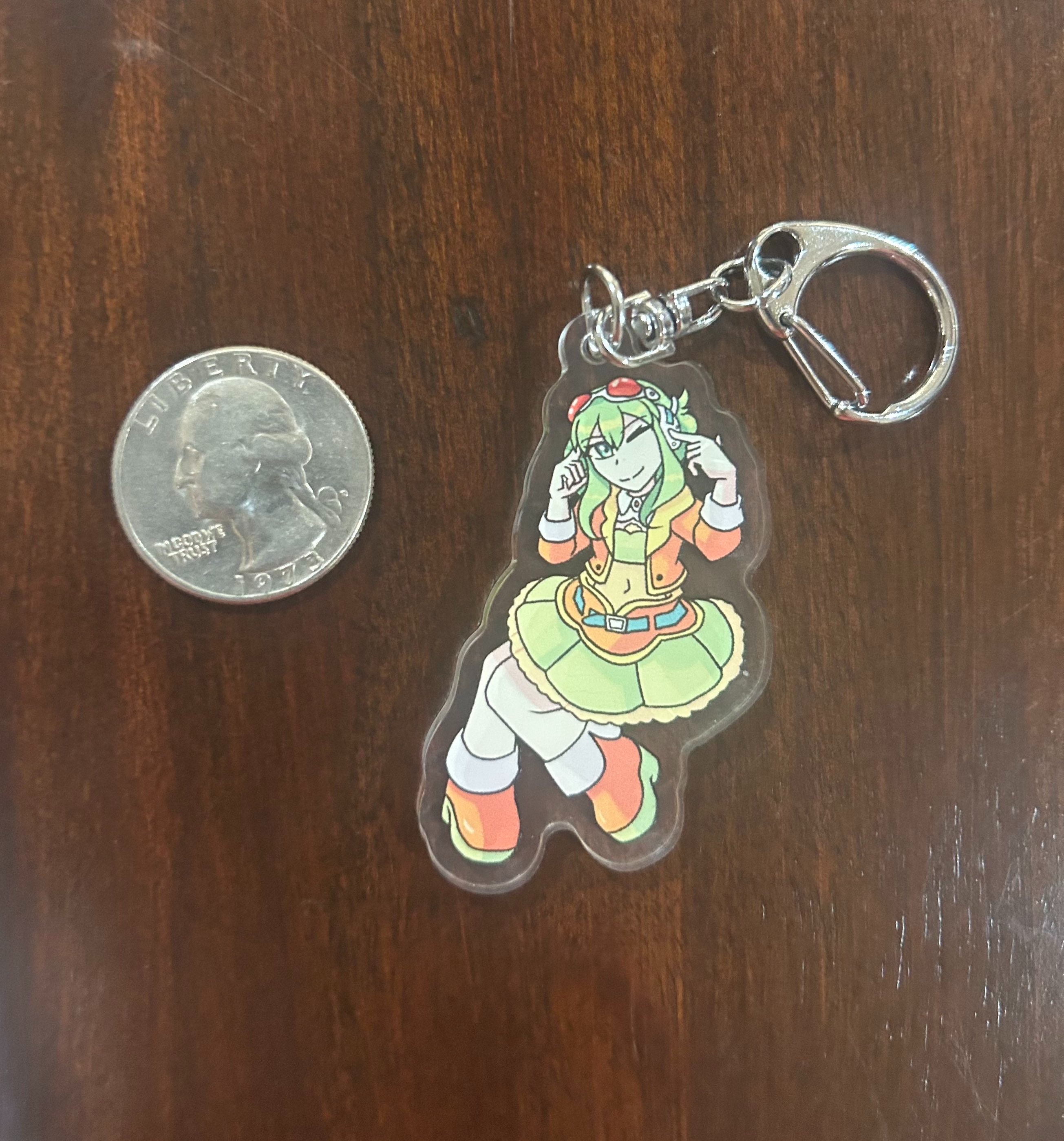 Voco Key Chain Vocal Synth Double Sided Keychains - Etsy