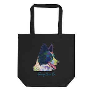 Eco Tote Bag Border Collie