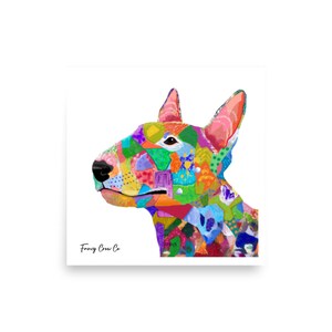 Bull Terrier Print