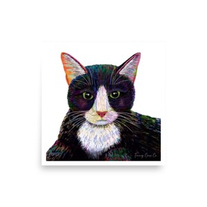 Tuxedo Cat Print
