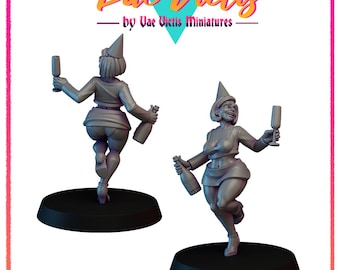 New Year Bae | Bae Victis | Vae Victis Miniatures | 32mm Scale Resin Printed Tabletop RPG Figures for Tabletop RPG's or Wargaming