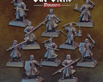 Zealous Nuns Vol. 1 | Vae Victis Miniatures | 32mm Scale Resin Printed Tabletop RPG Figures for Tabletop Roleplaying or Wargaming