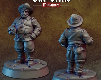 Loyal Squire | Vae Victis Miniatures | 32mm Scale Resin Printed Tabletop RPG Figures for Tabletop Roleplaying or Wargaming