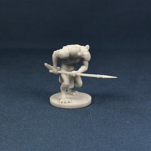 Gnoll | MZ4250 | Miniatures | 28mm Scale | Resin Printed Tabletop RPG Figures | DND | 5E