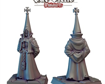 Self Imprisoned Cultist | Vae Victis Miniatures | 32mm Scale Resin Printed Tabletop RPG Figures for Tabletop Roleplaying or Wargaming