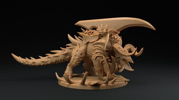 Hell Beast | Dragon Trappers Lodge | Demon | Devil | One Page