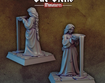 Blood Offering | Vae Victis Miniatures | 32mm Scale Resin Printed Tabletop RPG Figures for Tabletop Roleplaying or Wargaming