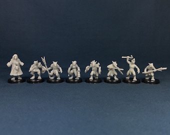 Kobold Set | Vae Victis Miniatures | 32mm Scale | Resin Printed Tabletop RPG Figures | DND | 5E