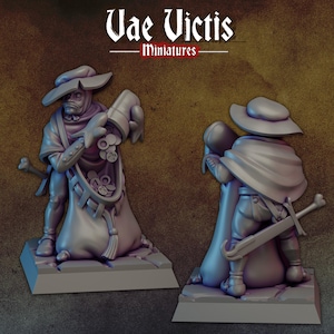 Gold Keeper | Vae Victis Miniatures | 32mm Scale Resin Printed Tabletop RPG Figures for Tabletop Roleplaying or Wargaming