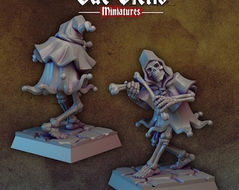 Undead Violinist | Vae Victis Miniatures | 32mm Scale Resin Printed Tabletop RPG Figures for Tabletop Roleplaying or Wargaming