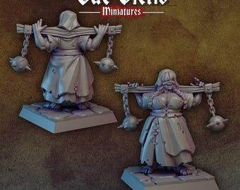 Strong Woman | Vae Victis Miniatures | 32mm Scale Resin Printed Tabletop RPG Figures for Tabletop Roleplaying or Wargaming