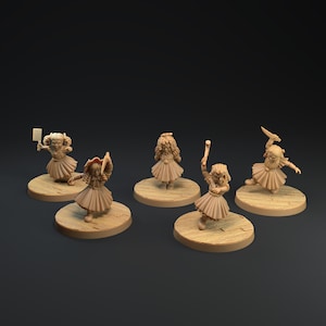 Creepy Doll Set | Dragon Trappers Lodge | Monster | One Page Rules | 32mm | Resin Printed Tabletop RPG Figures | DND | 5E | Halloween