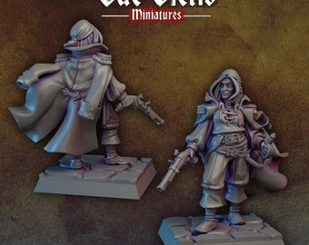 Pirate Lady | Vae Victis Miniatures | 32mm Scale Resin Printed Tabletop RPG Figures for Tabletop Roleplaying or Wargaming