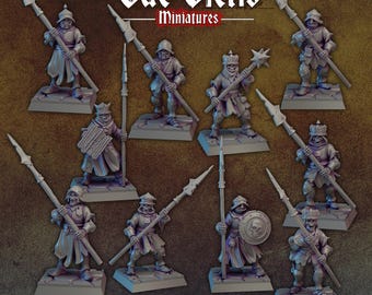 Reanimated Warriors Vol. 2 | Vae Victis Miniatures | 32mm Scale Resin Printed Tabletop RPG Figures for Tabletop Roleplaying or Wargaming