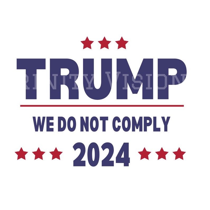 Trump 2024 Clipart Bundle Png, 6 Images, Maga Clipart, Digital Download