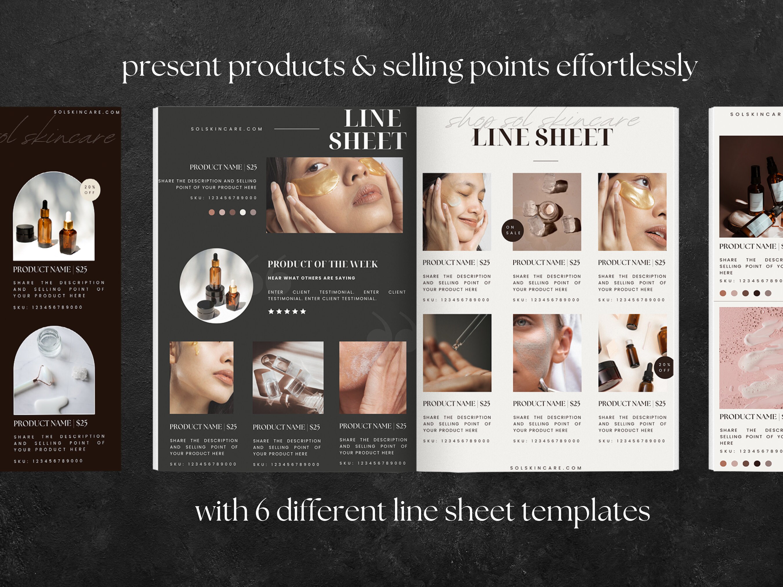Catalog Template, Editable Price List Template, Product Catalog ...