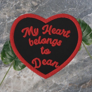 Toppe Dean Winchester ricamate