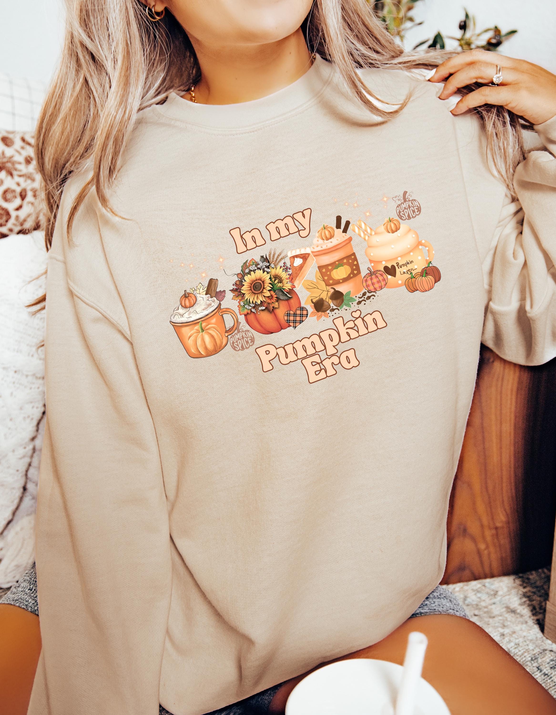 Sudadera Con Café De Otoño Para Mujer, Suéter De Acción De Gracias