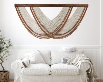 Customizable Extra Large Macrame Wall Hanging Personalized Modern Macrame Wall Decor Housewarming Gift For Her