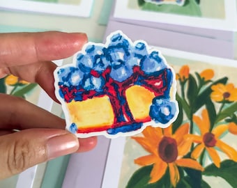 Stickers | Blueberry Cheesecake Fine Art Matte Sticker