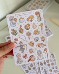 Sticker Sheets | Howl's Moving Castle Studio Ghibli Stickers for Journals/Penpals/Planners