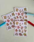 Sticker Sheets | Winter Florals Vintage Arts Stickers for Journals/Planners product logo