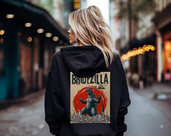 Sudadera Bridezilla, Regalo divertido para despedida de soltera, Sudadera de compromiso