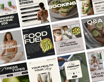 Wellness Instagram, Health Coach Instagram, Holistic Coach Instagram, Nutrition Instagram,Wellness Posts, Self Care Instagram, Mental Health