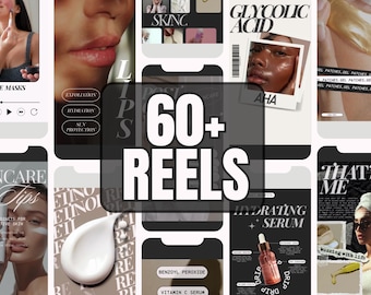 Skincare Reels Instagram, Esthetician Reels Instagram, Skincare Instagram Reels Templates, Skincare Videos, Skincare Social Media Videos