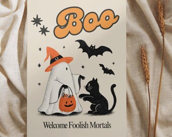 Halloween Party Invitations, Halloween Birthday Party Invite, Scary Halloween Invitations, Boo to You Halloween Invite, Pumpkin Invitations