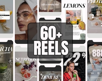 Wellness Reels Instagram, Gut Health Reels Instagram, Dietician Instagram Reels Templates, Holistic Videos, Wellness Social Media Videos
