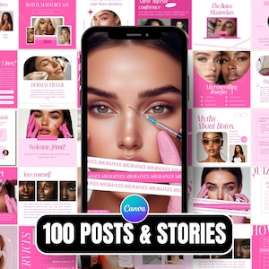 Nurse Injector Instagram, Lip Filler Instagram, Medspa Canva Marketing, Botox Instagram Posts, Aesthetic Nurse Instagram, Medical Aesthetics